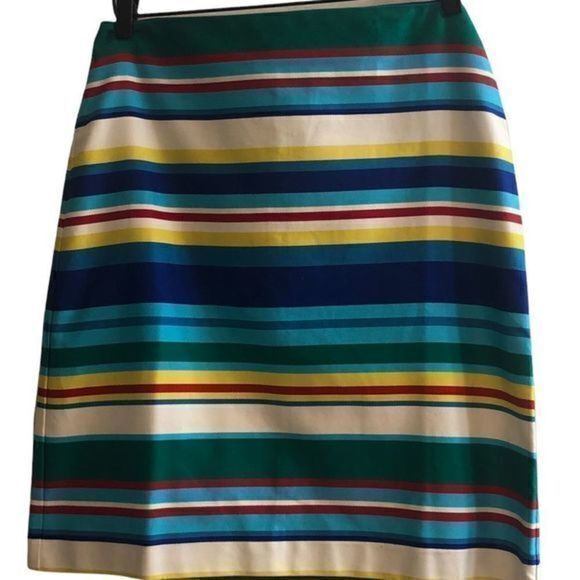 Talbots Dresses & Skirts - Talbots VTG Mod Striped Pencil‎ Skirt Size 10